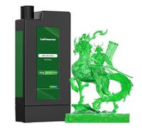 UNIFORMATION ABS Like Resin 1.2KG Hard Tough 3D Printer Resin Photopolymer UV Curing 3D Resin Liquid High Precision Suit for GK3 Series SLA/LCD/DLP Printing Functional Mechanical Print Clear Green