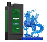 UNIFORMATION ABS Like Resin 1.2KG Hard Tough 3D Printer Resin Photopolymer UV Curing 3D Resin Liquid High Precision Suit for GK3 Series SLA/LCD/DLP Printing Functional Mechanical Print Clear Blue