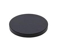 UniFramPro Round Rolling Plant Caddy with Hidden Universal Castors, Slimline Indoor/Outdoor Plant Dolly, Minimalistic Modern Design (11.4" Anthracite Gray)