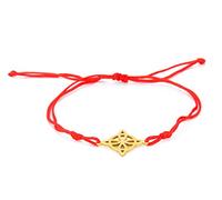 UNIFT Bracelet For Women Celtic Witch's Knot Magic Layered Bracelet Stainless Steel Charm Mystic Double Rope Bracelets Celtic Jewelry (gold, Stainless Steel)