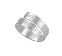 UNIFT Islamic Ayatul Kursi Rings for Women Men Stainless Steel Muslim Quran Allah Arabic Letter Openable Rings Islam Eid Ramadan Gifts (silver)