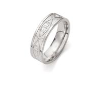 UNIFT Jesus Fish Ring for Women Men Stainless Steel Simple Ichthus Christian Fish Symbol Faith Rings Christian Jewelry (silver, 11)