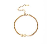 UNIFT Jewish Star of David Candlestick Bracelet for Women Stainless Steel Retro Israel Candlestick Star of David Bracelets Hanukkah Jewelry (gold 1)