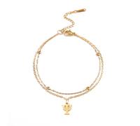 UNIFT Psi Symbol Bracelet for Women Stainless Steel Gr lphabet Initial Letters Psychology Psychologist Bracelet Medical Sign Jewelry Psychotherapist Gifts (gold)