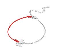 UNIFT Zodiac Signs Spirit Bracelet For Women Hand-woven Rope Combined With Stainless Steel Adjustable Chain Unique and Personalized Birthday Gift for your loved one, Aries, Stainless Steel, no