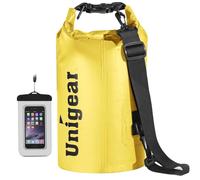 Unigear Dry Bag 2L/5L/10L/20L/30L/40L Waterproof Dry Sack Roll Top with Phone Case and Long Adjustable Shoulder Strap for Boating/Kayaking/Fishing/Rafting/Swimming/Camping/Snowboarding