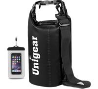 Unigear Dry Bag 2L/5L/10L/20L/30L/40L/55l Waterproof Dry Sack Roll Top with Phone Case and Long Adjustable Shoulder Strap for Boating/Kayaking/Fishing/Rafting/Swimming/Camping/Snowboarding