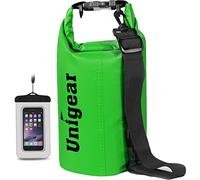 Unigear Dry Bag 2L/5L/10L/20L/30L/40L Waterproof Dry Sack Roll Top with Phone Case and Long Adjustable Shoulder Strap for Boating/Kayaking/Fishing/Rafting/Swimming/Camping/Snowboarding