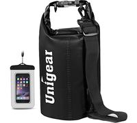 Unigear Dry Bag 2L/5L/10L/20L/30L/40L Waterproof Dry Sack Roll Top with Phone Case and Long Adjustable Shoulder Strap for Boating/Kayaking/Fishing/Rafting/Swimming/Camping/Snowboarding