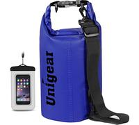 Unigear Dry Bag 2L/5L/10L/20L/30L/40L Waterproof Dry Sack Roll Top with Phone Case and Long Adjustable Shoulder Strap for Boating/Kayaking/Fishing/Rafting/Swimming/Camping/Snowboarding