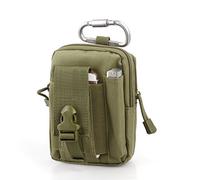 Unigear Molle Pouch, Compact EDC Utility Tactical Multi-Purpose Gadget Tool Waist Bag Pack with Extra Aluminum Carabiner