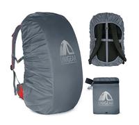 Unigear Reflective Backpack Cover, Rainproof, 10-90L Waterproof Dustproof Abrasion-Resistant Durable Protective Cover for Camping, Hiking, Travel, Cycling