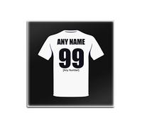 UNIGIFT Personalised Gift - Derby County Square Gloss Hardboard Coaster (Football Club Design Theme, Colour Options) - Any Name/Message on Your Unique Mat Pad - The Rams