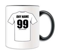 UNIGIFT Personalised Gift - Fulham Mug (Football Design Theme, Colour Options) - Any Name/Message on Your Unique Mug - The Cottagers Lily Whites Club