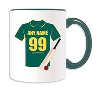 UNIGIFT Personalised Gift - Nottinghamshire County Mug (Cricket Club Design Theme, Colour Options) - Any Name/Message on Your Unique Mug - Nottinghamshire Outlaws