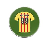 UNIGIFT Personalised Gift - Partick Thistle Round Glass Coaster (Football Club Design Theme, Colour Options) - Any Name/Message on Your Unique Mat Pad - The Jags Harry Wraggs Maryhill Magyars
