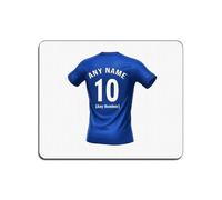 UNIGIFT Personalised Gift - Small Heath Fan 5mm White Mouse Pad (Royal Blue Football Jersey Design) Custom Name Mat - Bordesley B9 Club