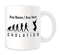 UNIGIFT Personalised Gift - Trumpet Mug (Evolution Design White) Any Name Message Unique - Player Outline Event Hobby Classical Music Musician Symphony Orchestra Band Jazz Horn Brass History