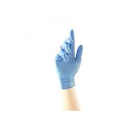 Unigloves Blue Pearl Nitrile Examination Gloves - Multipurpose, Powder Free and Latex Free Disposable Gloves - Box of 100 Gloves, Blue, Large (GP0014)