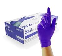 UNIGLOVES Cobalt Pearl Nitrile Examination Gloves