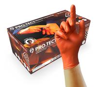 Unigloves PRO.TECT Orange HD GA0054 Nitrile Single Use - Ultra Heavyweight, Mul