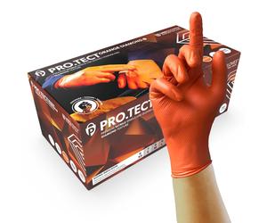 Unigloves PRO.TECT Orange HD GA0054 Nitrile Single Use - Ultra Heavyweight, Mul