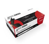 Unigloves Select Black Latex Gloves (Box of 100) - Medium