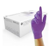 Unigloves Select Black Nitrile GT0032 Single Use Examination - Multipurpose, Powder Free Disposable Gloves, Optimised for Tattoo/Piercing and Beauty, Box of 100 Gloves, Black, Small
