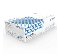 Unigloves Unicare Blue Vinyl Box Of 100 Gloves