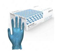 Unigloves Unicare Blue Vinyl Box Of 100 Gloves