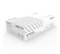 Unigloves Unicare Clear Vinyl Box Of 100 Gloves