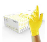 Unigloves Yellow Pearl Box Of 1000 Nitrile Gloves