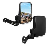 UNIGT Convex Side View Mirror Compatible with 2016-2022 Polaris General 1000 EPS Rear Sideview Mirrors to Pro-Fit Cage Factory Mount
