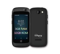 Unihertz Jelly Pro 3GB+32GB, The Smallest 4G Smartphone in The World, Android 8.1 Oreo Unlocked Small Sized Cell Phone, Black