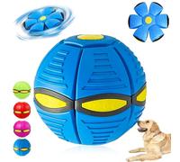 UNIHOC Interactive Dog Ball, Magic Pet Flying Disc, Fetch Toy - Adult Dogs, All Breed Sizes