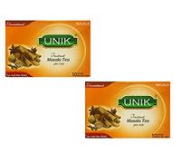 Unik Unsweetened Masala Tea Pre-Mix 140g (Pack of 2) - Instant, Tea Masala Powder