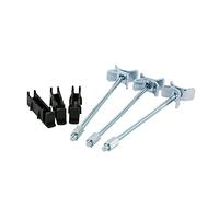 Unika Easibolt EASIBOLT3PACK-AZ - 150mm Worktop Connector Bolts and Bolt Holders, Multi-colour