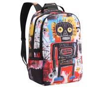 UNIKER Travel Laptop Backpack,Graffiti Backpack for Work,Designer Laptop Backpack for 15.6 Inch,Water Resistant Backpack Computer Bag,Scientist, Scientist, L, Travel Laptop Backpack