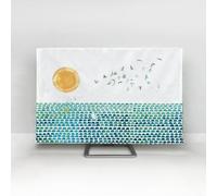 Unikicool All Inclusive Screen Protector,Elastic Dust Proof Screen Protector,Tv Protective Cover Cloth,Sun Protection,Washable,Scratch Protection,For Indoor Living Room Decoration