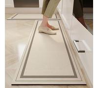 Unikicool Anti Fatigue Kitchen Floor Mats,Kitchens Rug,Long Anti-Slip Mat,Waterproof Floor Mat For Home,Waterproof Non-Slip Kitchens Runner,Stain-Resistant Wipeable Kitchen Runner