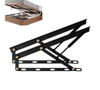 Unikicool Heavy Duty Gas Spring Bed Lift,Gasd Strut For Ottomans Beds,Storage Bed Lifts Hinge Mechanism,Heavy Duty Gas Spring Lift Kit Hydraulic,Gasd Springs Beds Storage Lifts Kit
