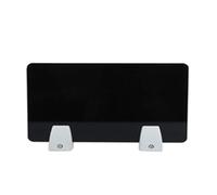 Unikicool Noise Reducing Desk Privacy Panel,Panelstraight Desk Divider,Freestanding Desk Privacy Panel,Reduce Noise And Visual Distractions,Lightweight Desk Mounted,For Office,Workstations