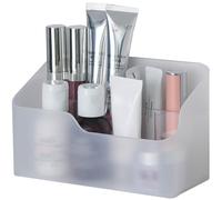 UNIKON Eunion Makeup Organizer Clear Small Countertop Makeup Caddy Storage Organization Bins Cosmetics Holder for Cabinet