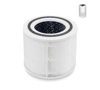 Unikyy Air Purifier Replacement Filters,Compatiable with Levoit Core 300/300s Air Purifier,Air Purifier Filters,3-in-1 H13 True HEPA Filter,Activated Carbon for Removal of Smoke,Odor,Pollen 1 Pack