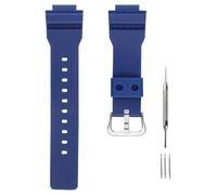 unilabo Resin Watch Band Compatible for Casio G-Squad 21mm×16mm GBA-800 GBA800 GBD-800 GBD800 Strap, Blue