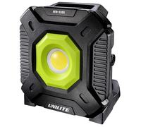 Unilite MTB-5300 LED Site Light - 5300 Lumen COB, Hybrid Battery & Mains Powered, USB Power Bank, 180° Rotating Stand, Heavy Duty Construction