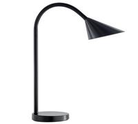 Unilux Modern LED Desk Lamp Flexible Arm Bedside Light Black