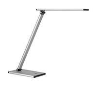 Unilite Unilux Terra 5W Led Home Office Desk Lamp, Edge Led Technologoy With 4-Step Tactile Dimmer, Double Articulation, Recyclable