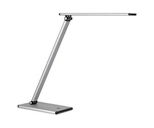 Unilite Unilux Terra 5W Led Home Office Desk Lamp, Edge Led Technologoy With 4-Step Tactile Dimmer, Double Articulation, Recyclable