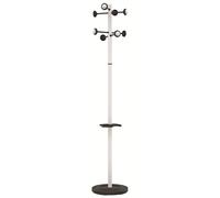 Unilux 100340696 Coat Rack Stainless Steel/ABS/PP 175 cm, white, 175